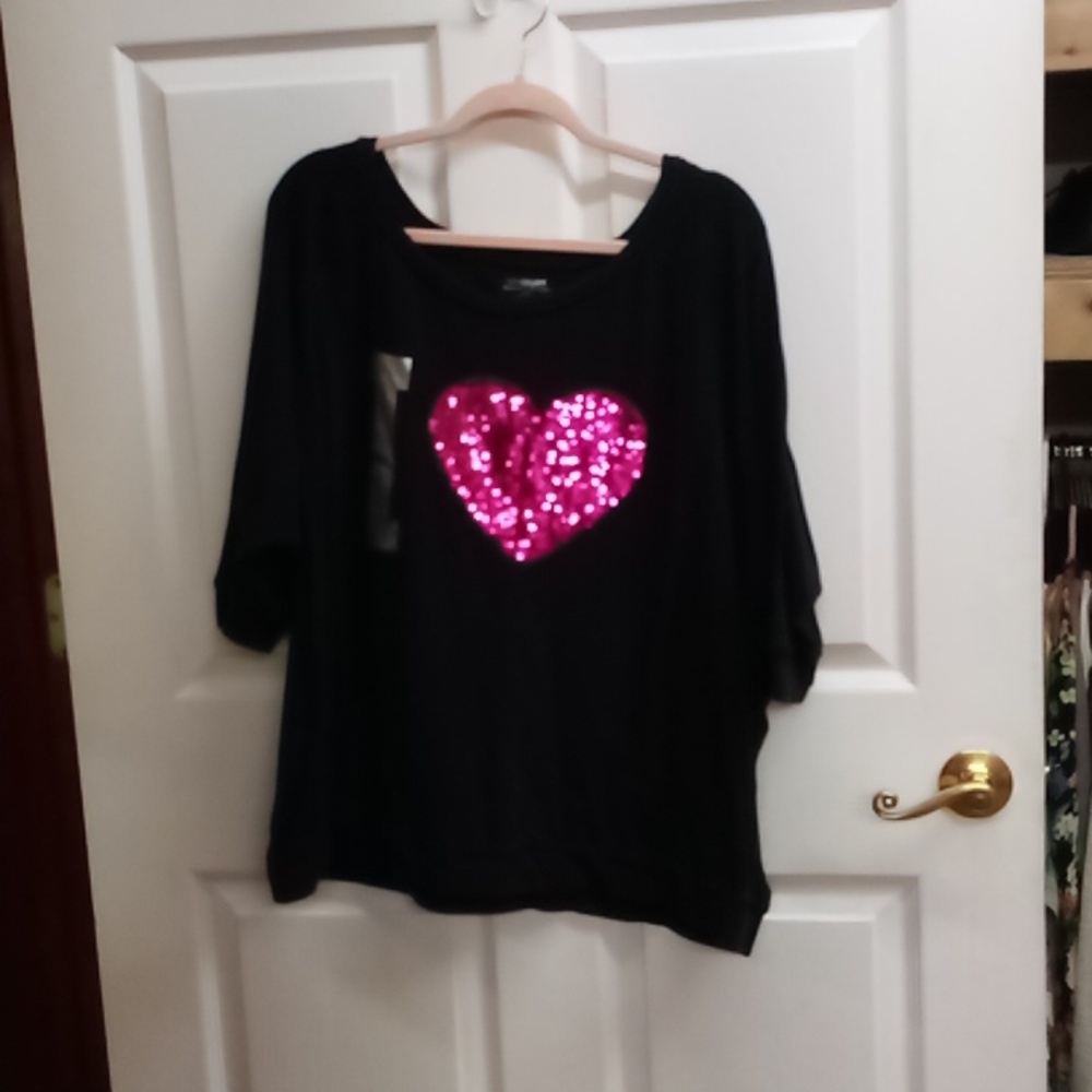 Black I ❤️ shirt
